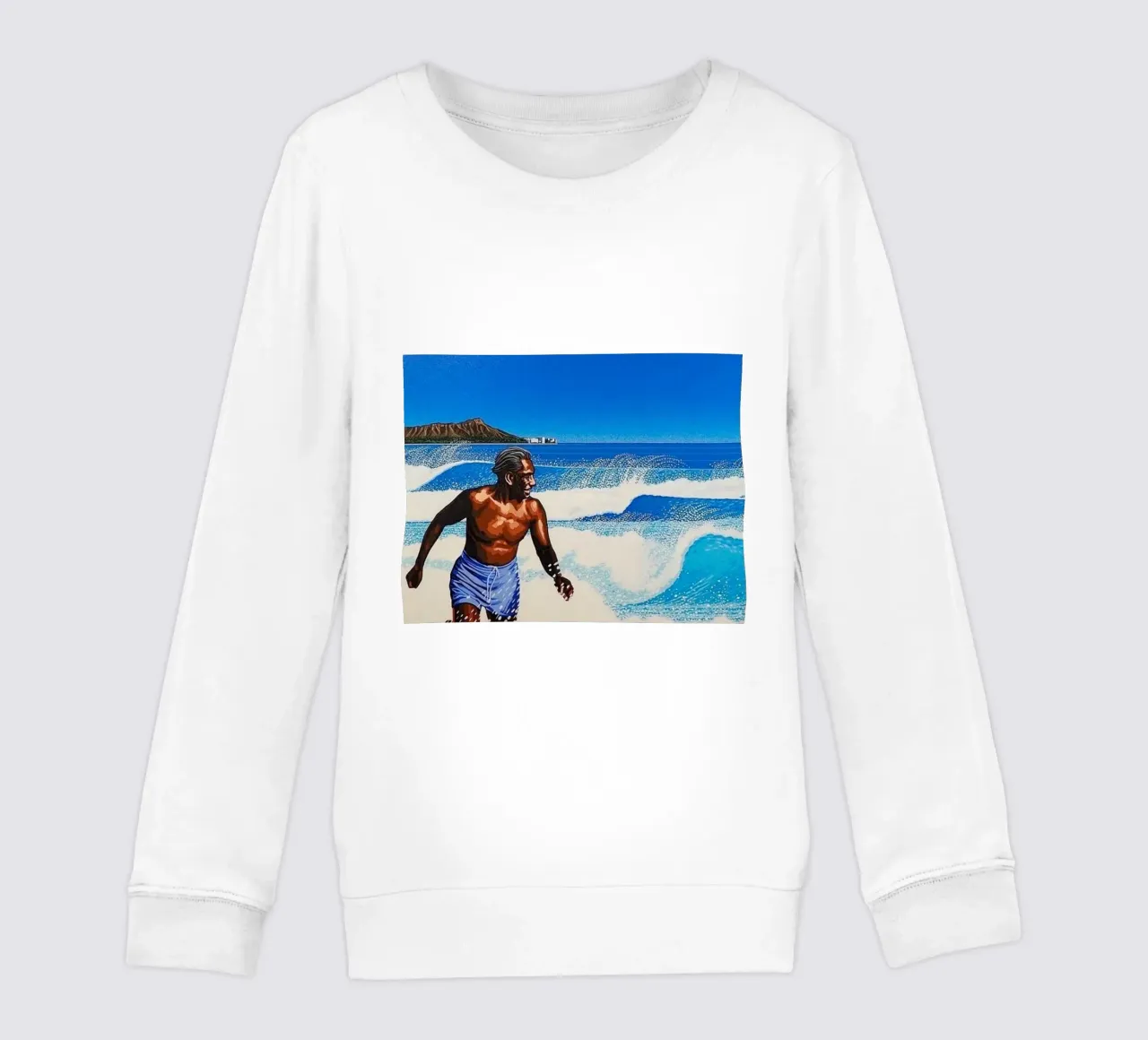 Beach Boy - Hiroshi Nagai felpa bambino da Art In The Sky
