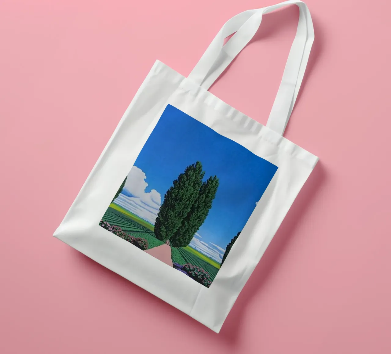 Grande albero - Hiroshi Nagai borsa in juta da Art In The Sky