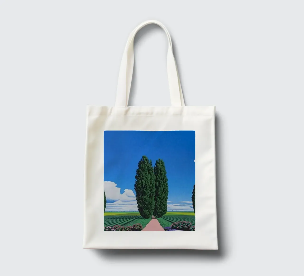 Grande albero - Hiroshi Nagai borsa in juta da Art In The Sky