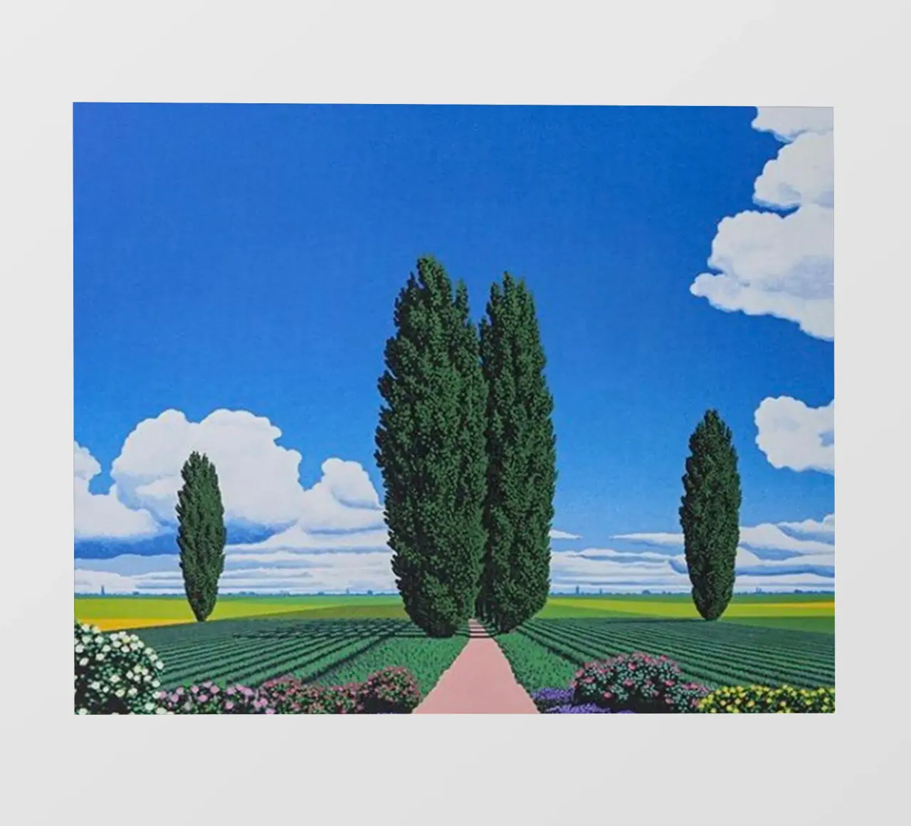 Grande albero - Hiroshi Nagai pellicola backlit da Art In The Sky