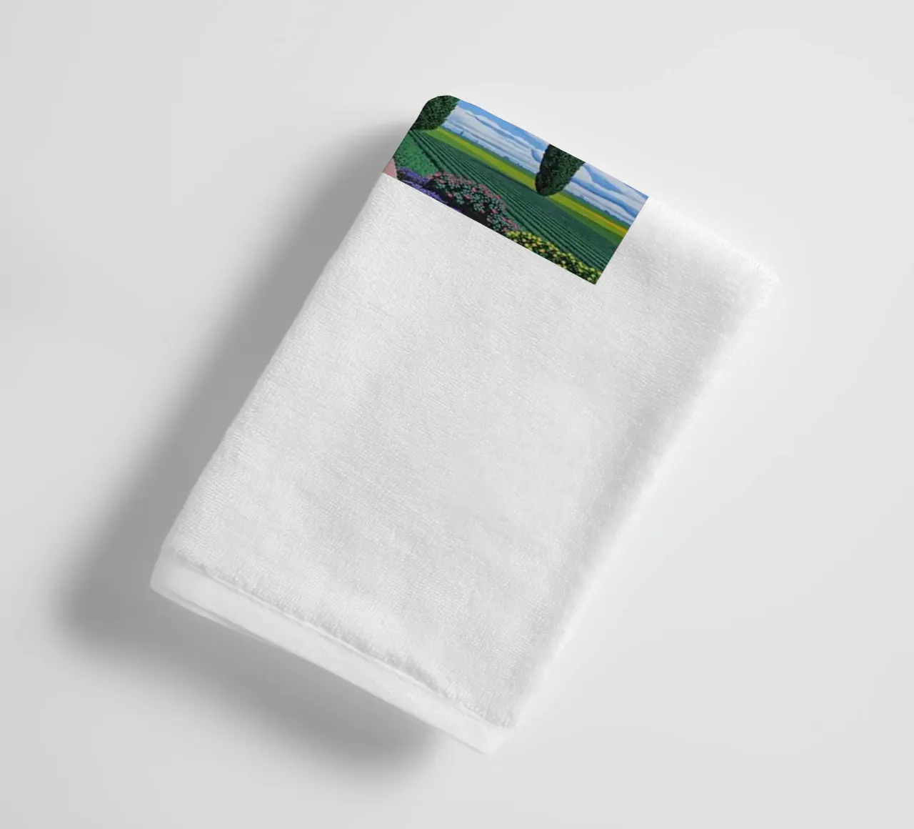 Big Tree - Hiroshi Nagai towel by Art In The Sky