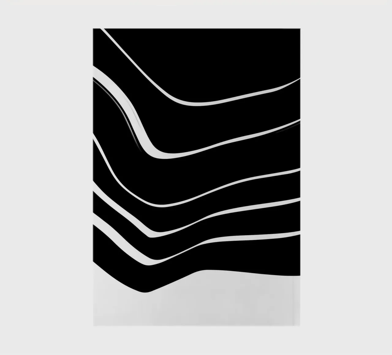 Organic 10S | Black & White carnet de notes de sabidussi