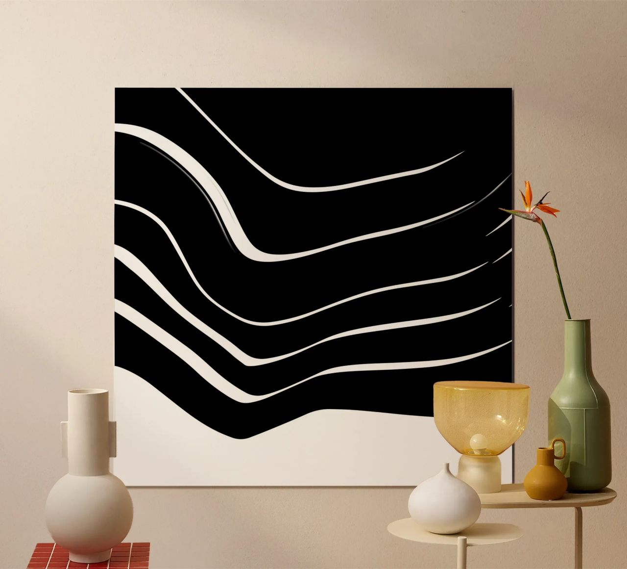 Organic 10S | Black & White Poster von sabidussi