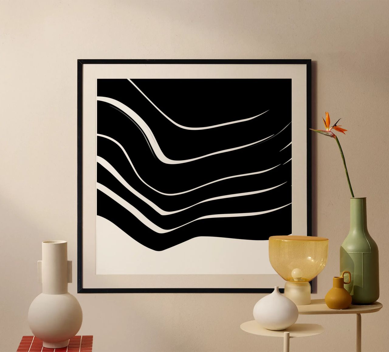 Organic 10S | Black & White Poster von sabidussi