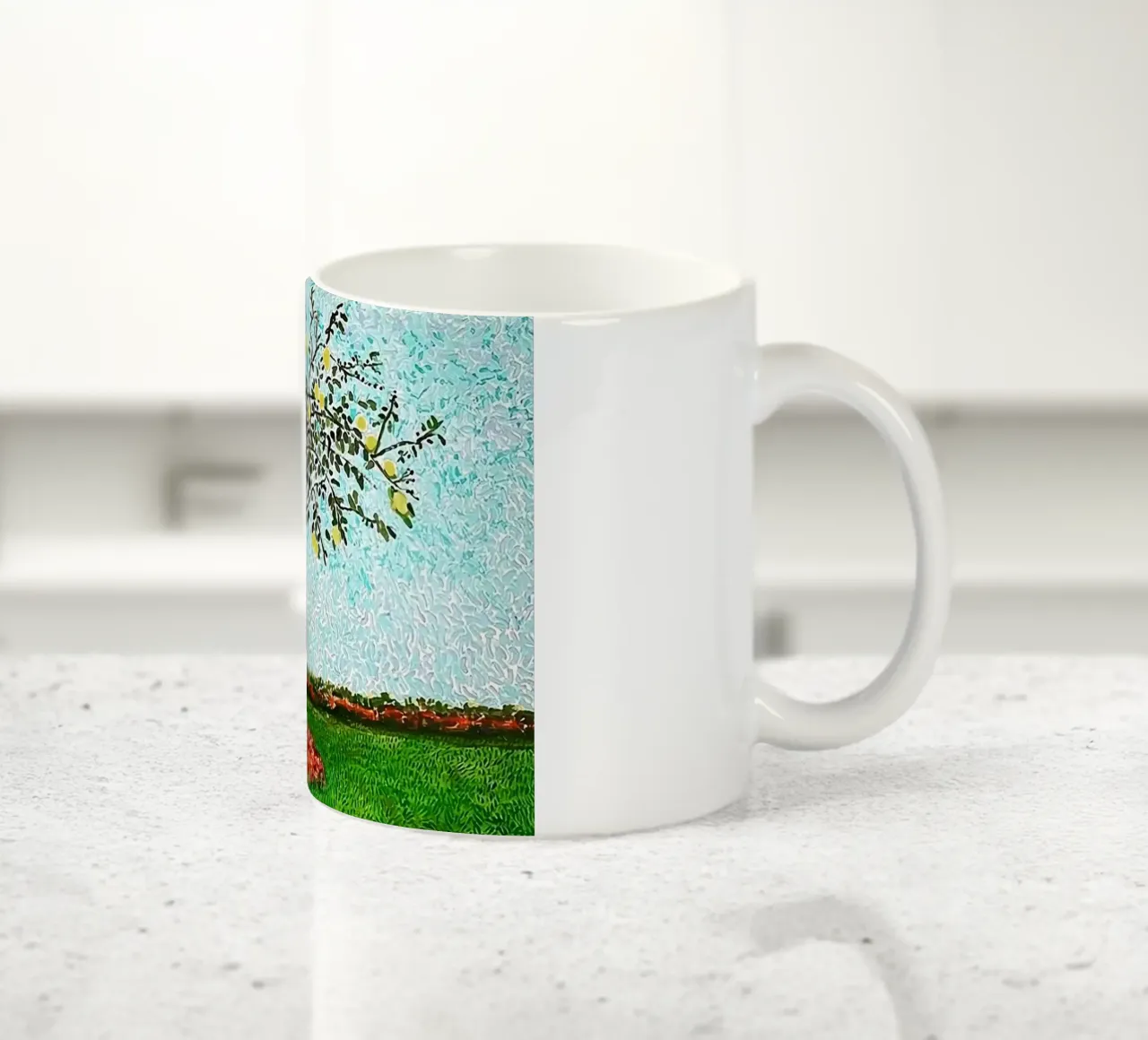 Albero di mele cotogne tazza in ceramica da KOOL STORE