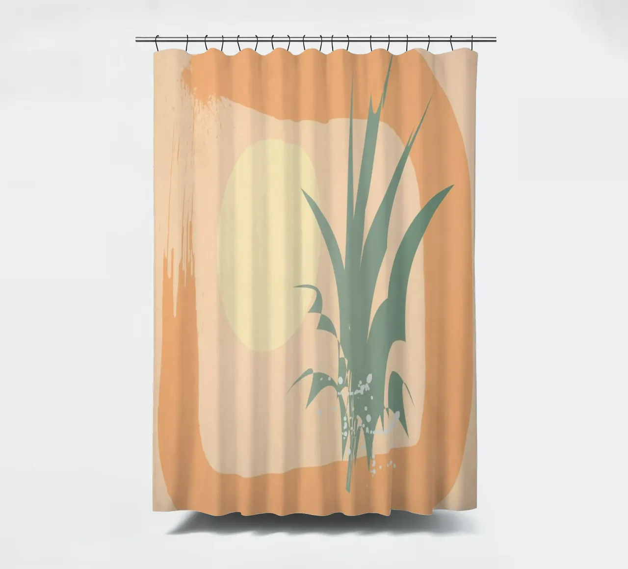 Minimale Bepflanzung Duschvorhang von LaylaOzHome