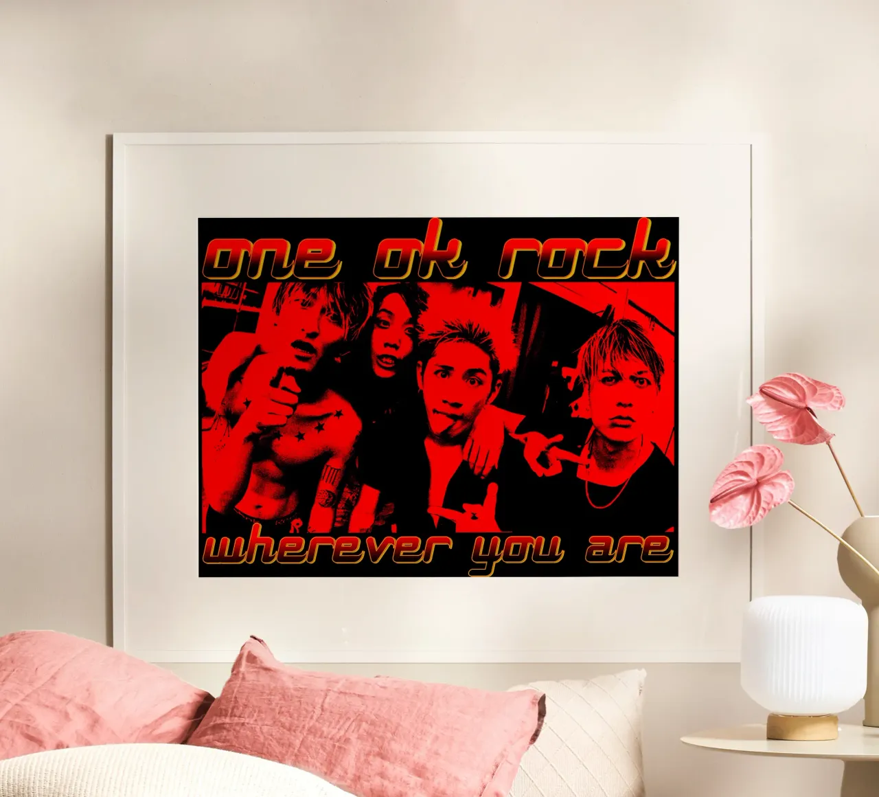 Maglietta classica Wherever You Are One Ok Rock poster con telaio in plastica da aerysarchive