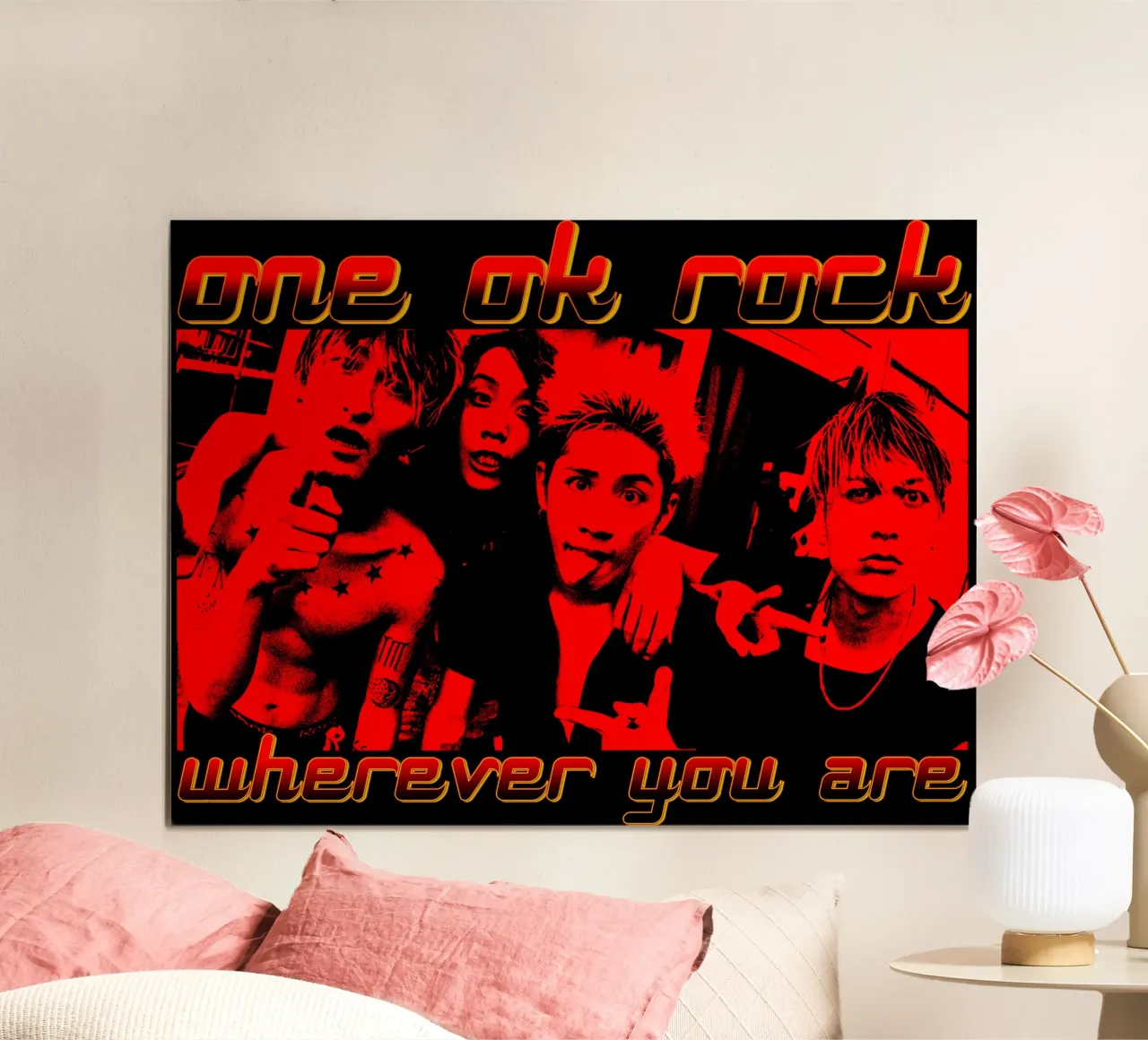 Maglietta classica Wherever You Are One Ok Rock poster con telaio in plastica da aerysarchive