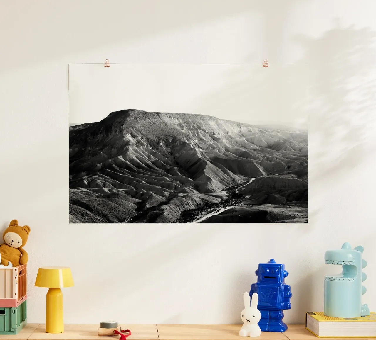 Nahal Zin poster con telaio in legno da Tal Paz-Fridman