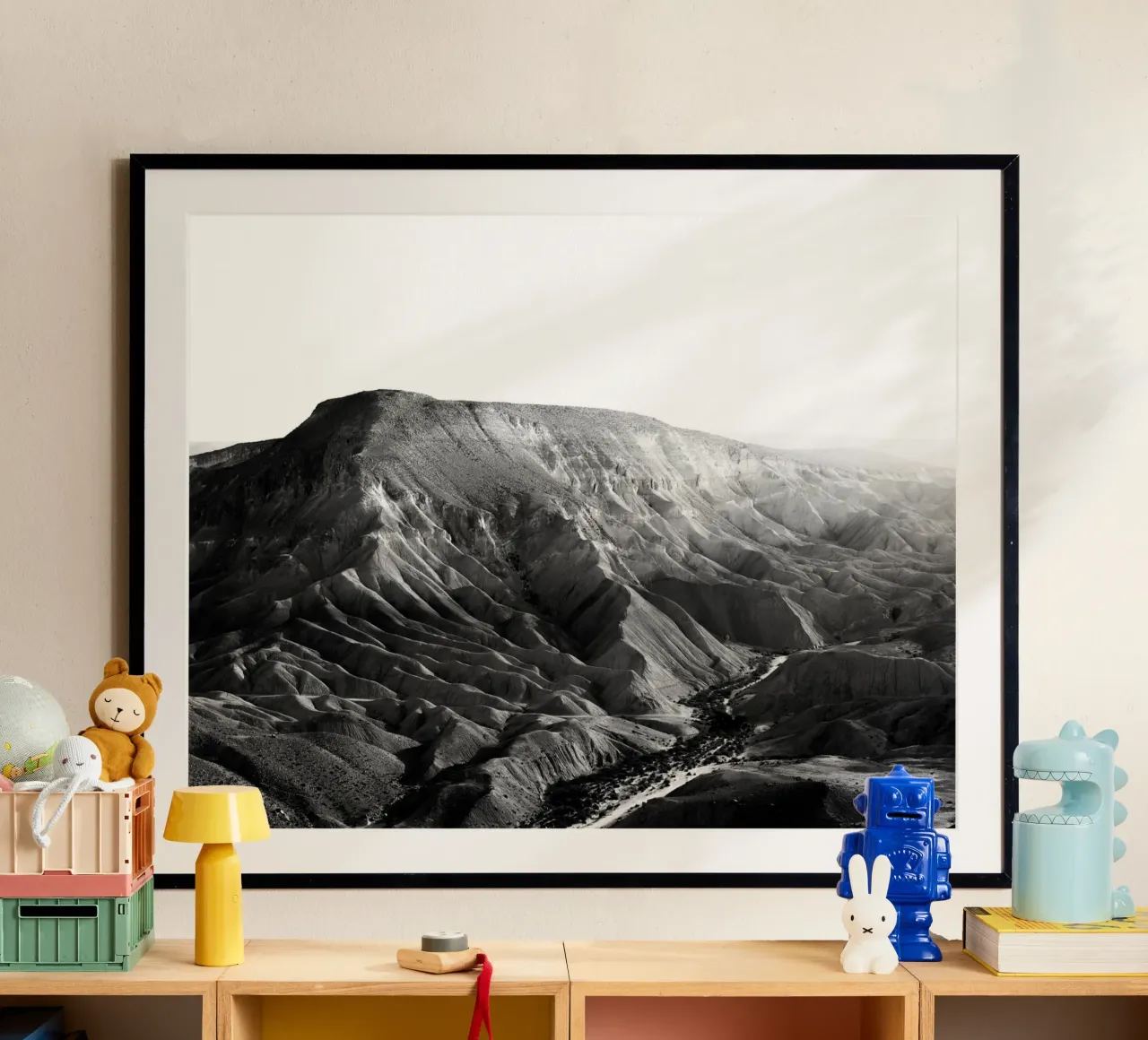 Nahal Zin poster con telaio in legno da Tal Paz-Fridman