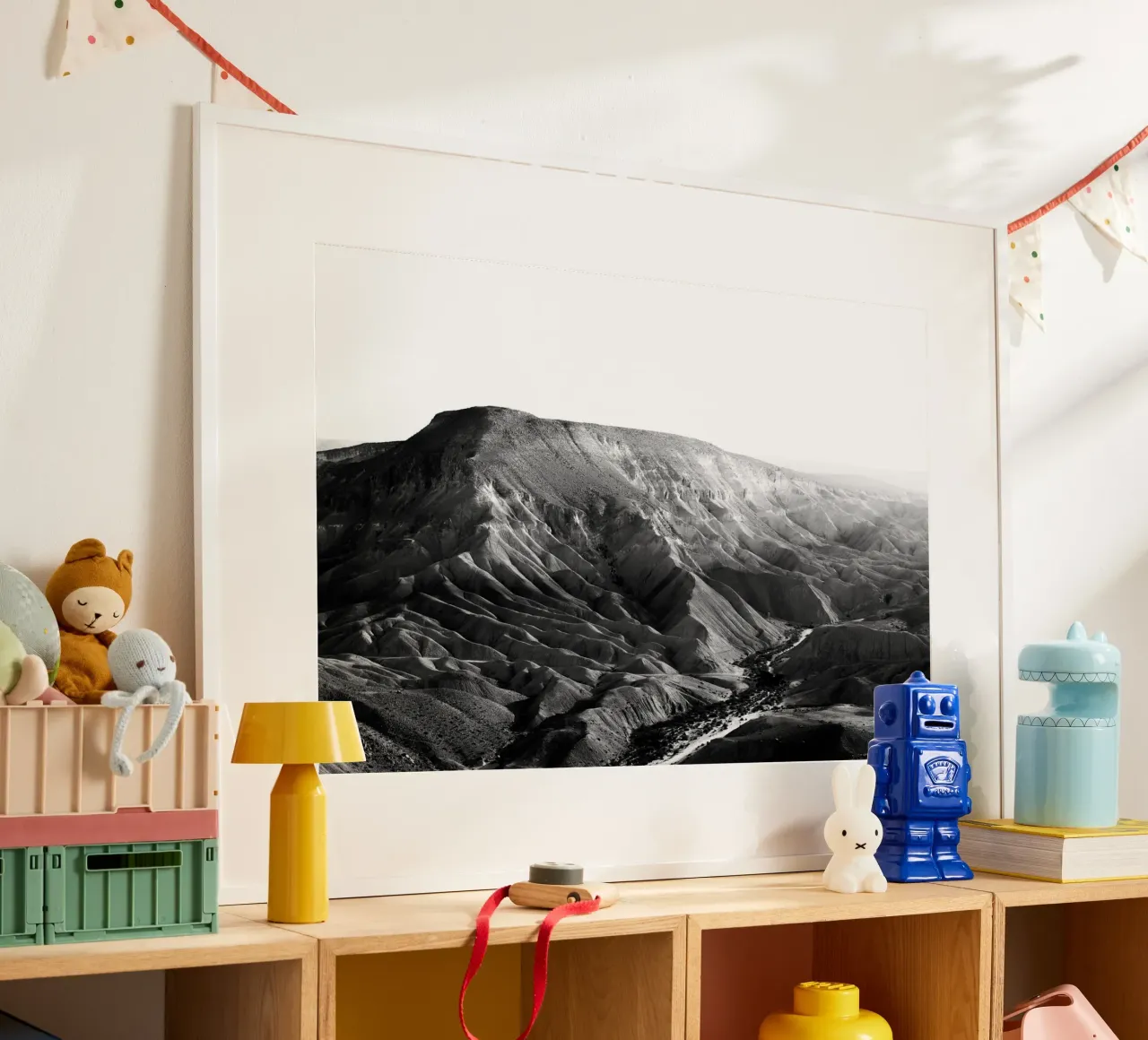 Nahal Zin poster con telaio in legno da Tal Paz-Fridman