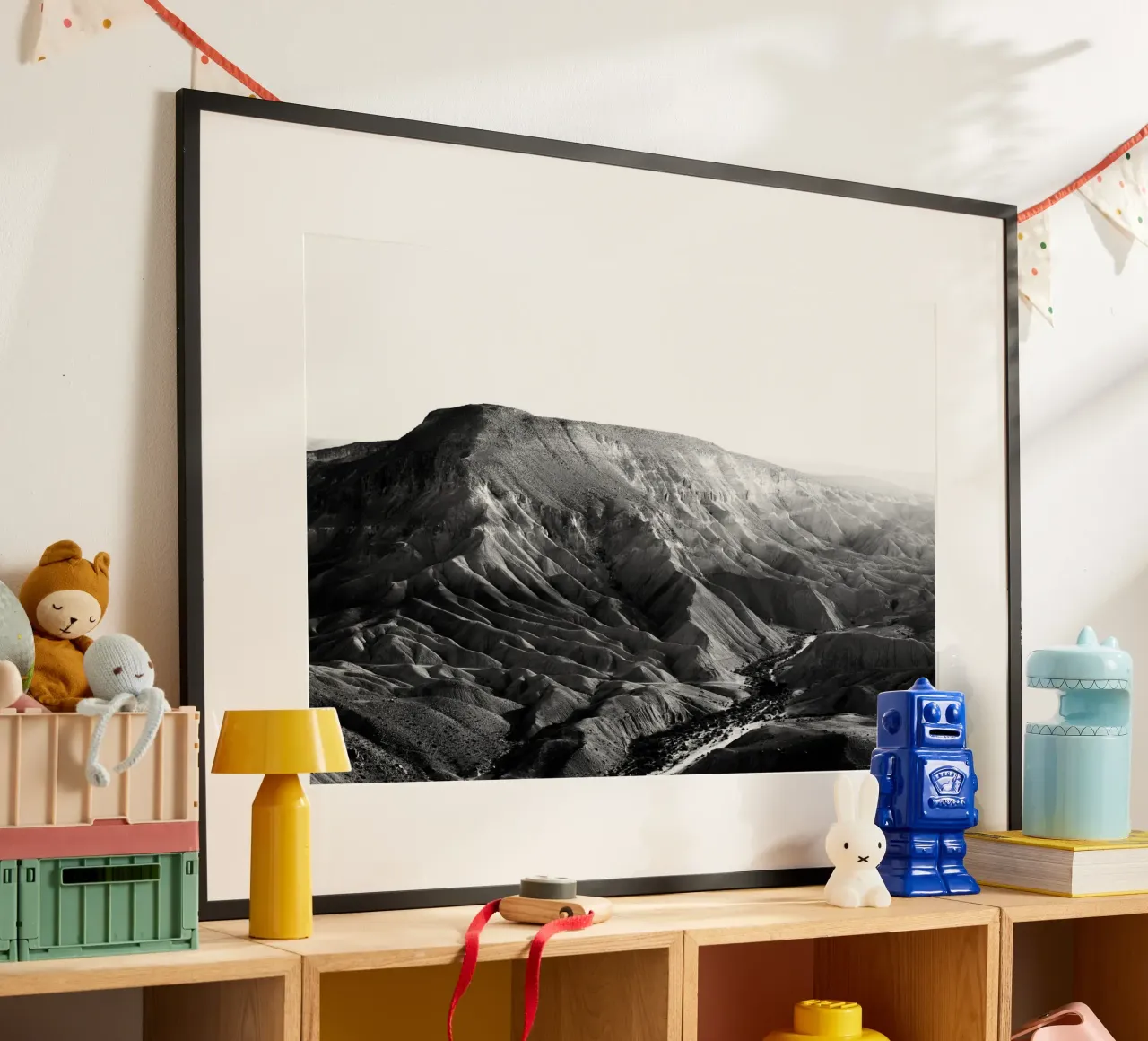 Nahal Zin poster con telaio in legno da Tal Paz-Fridman