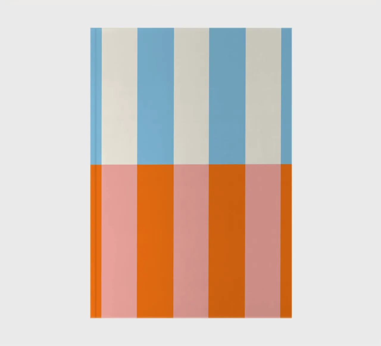 Block vibrant stripes No1 Notizbuch von TijanaArtStudio88