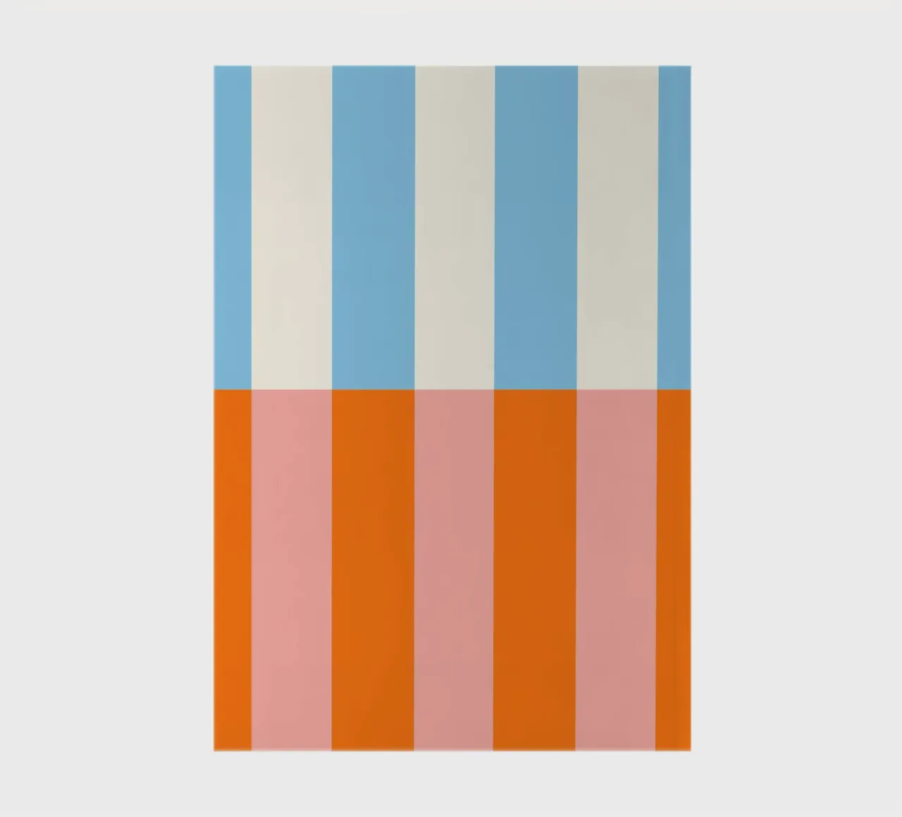 Block vibrant stripes No1 Notizbuch von TijanaArtStudio88