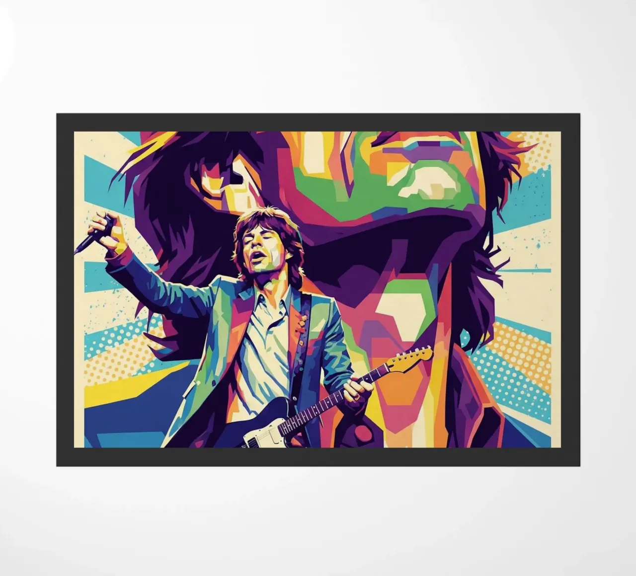 Mick Jagger - I Rolling Stones zerbino da Hantamrata