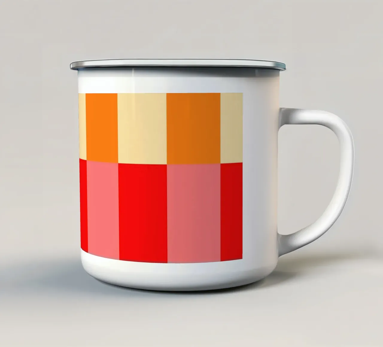 Block vibrant stripes No2 tazza in smalto da TijanaArtStudio88