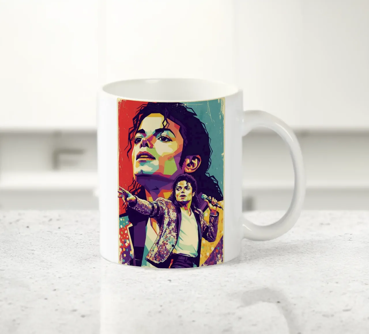 Michael Jackson in memoria tazza in ceramica da Hantamrata