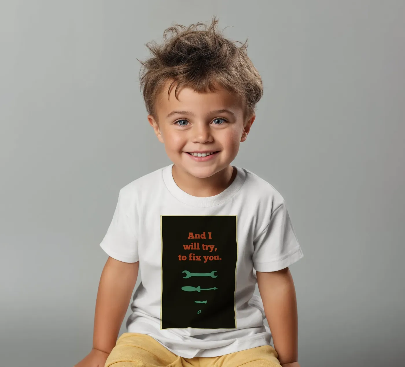 Fix You t-shirt bambini da Rahma Projekt