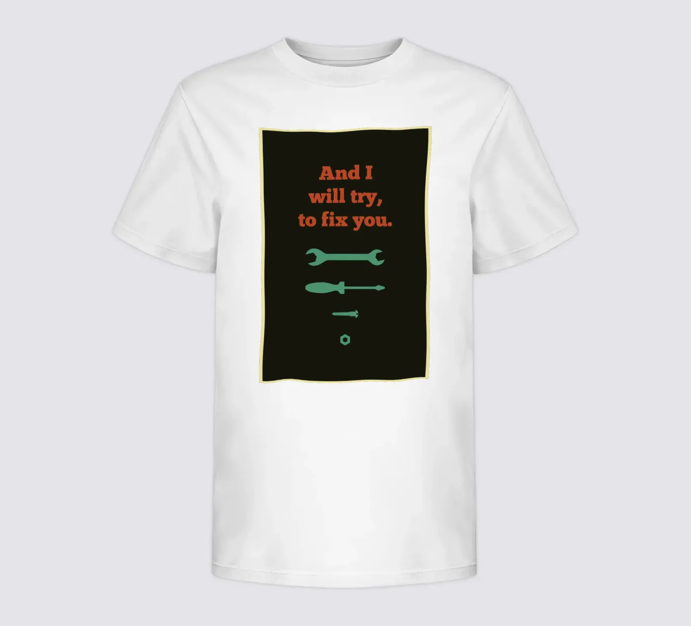 Fix You t-shirt bambini da Rahma Projekt