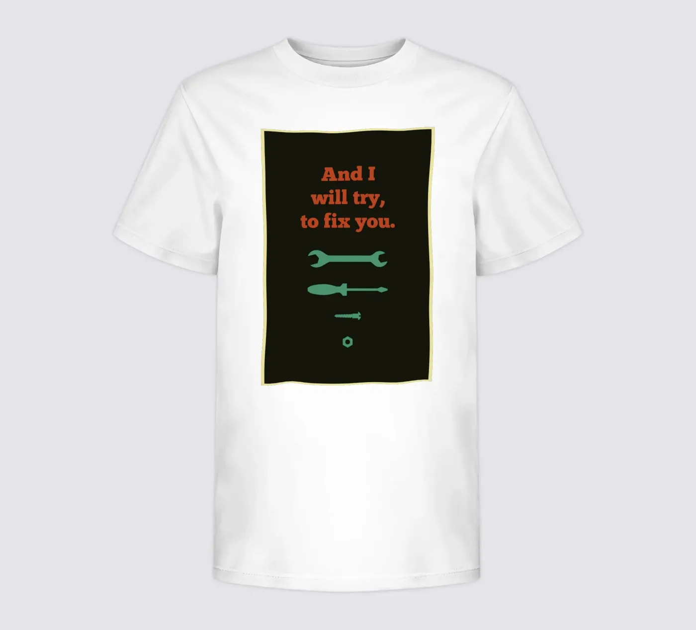 Fix You t-shirt bambini da Rahma Projekt