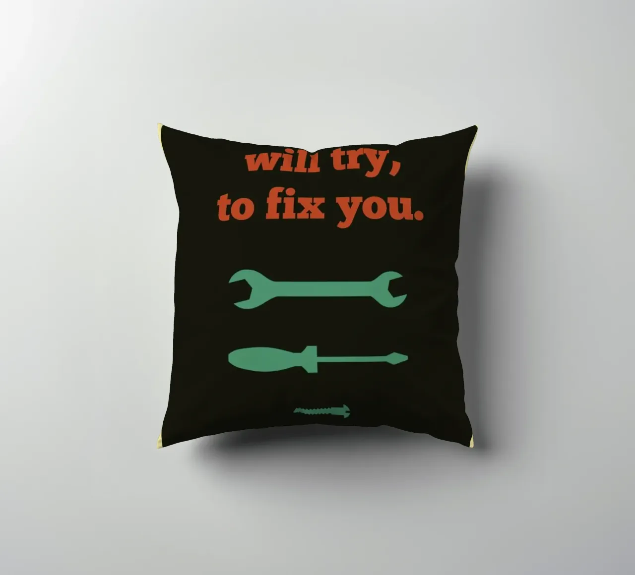 Fix You cuscino da Rahma Projekt