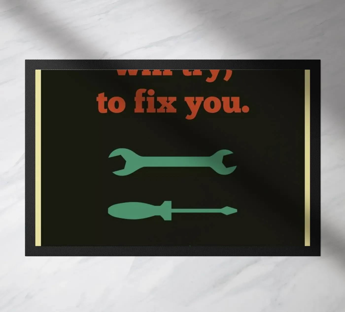 Fix You doormat by Rahma Projekt