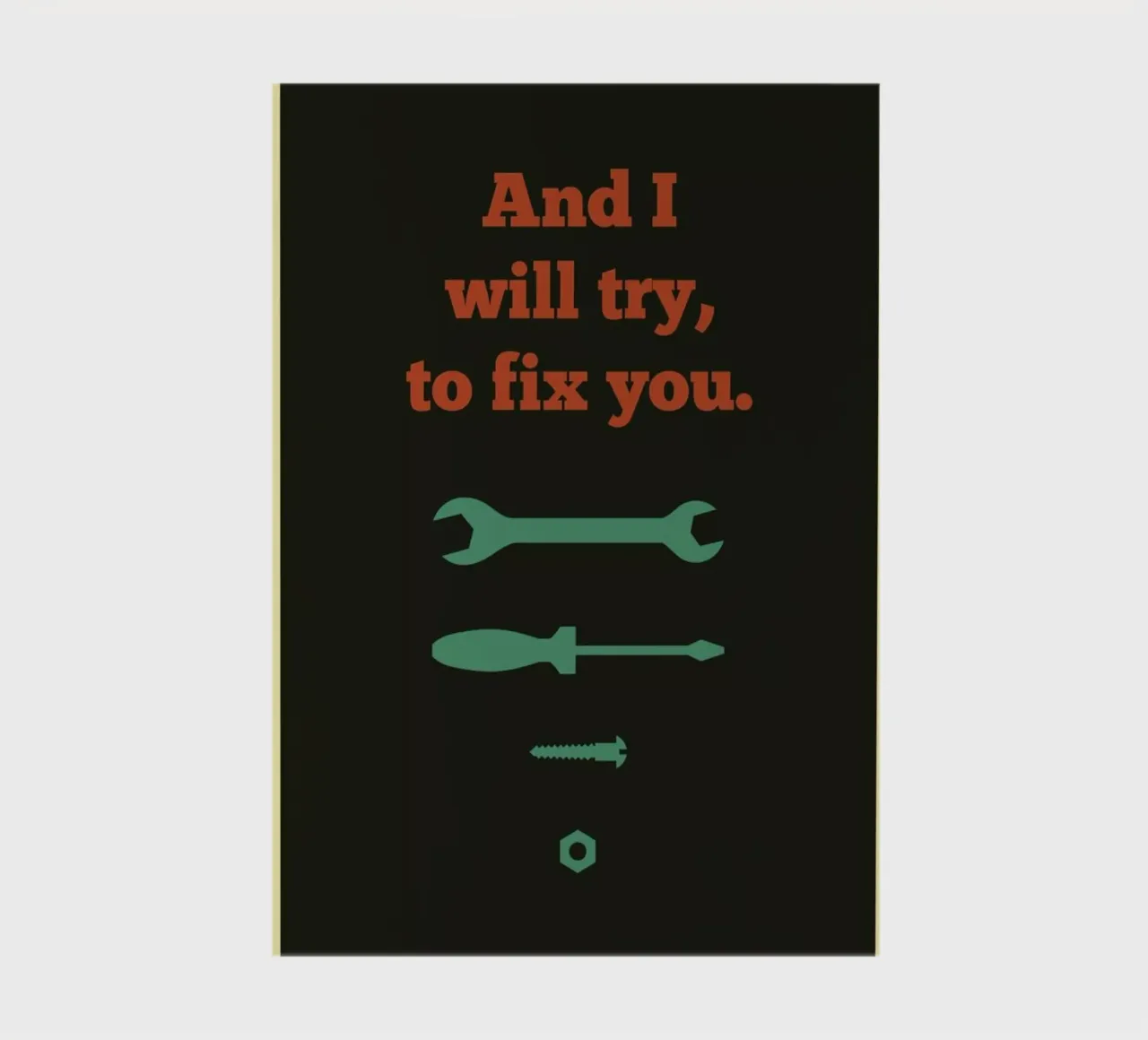 Fix You diario da Rahma Projekt