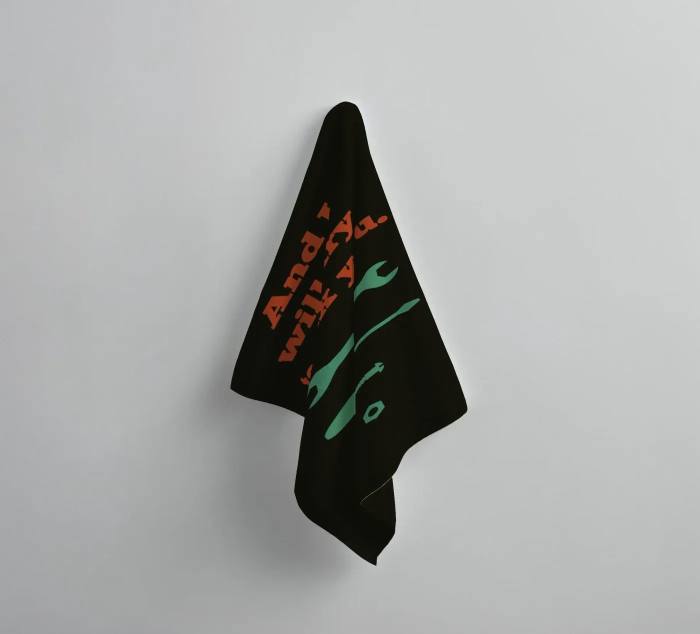 Fix You towel by Rahma Projekt