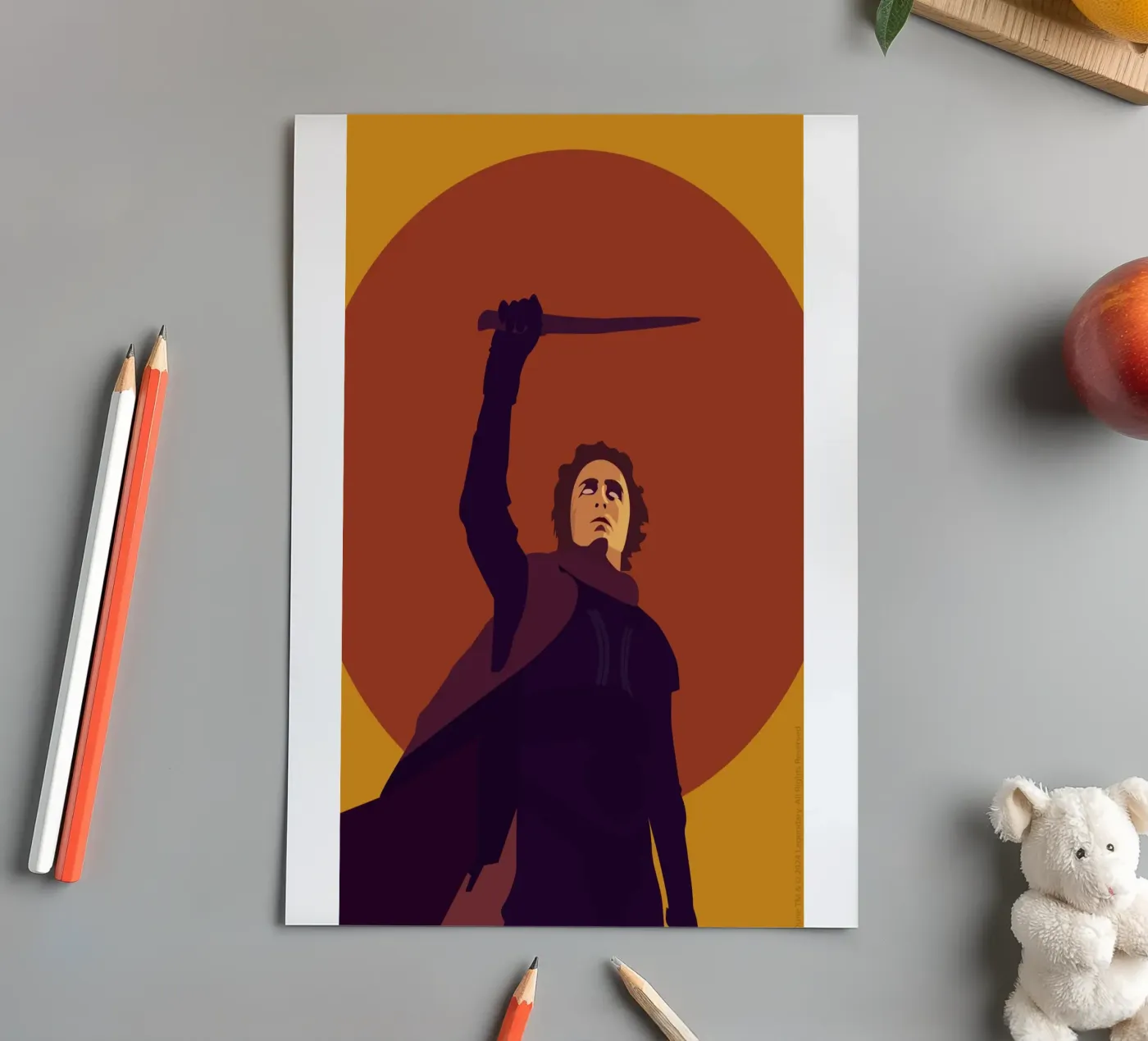 Dune stickervel van pollypeperoni