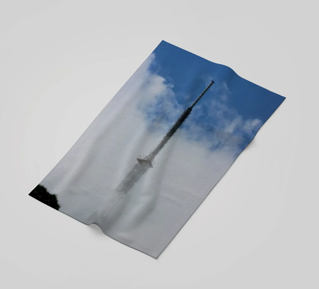 sky scape building in clouds telo mare da comura