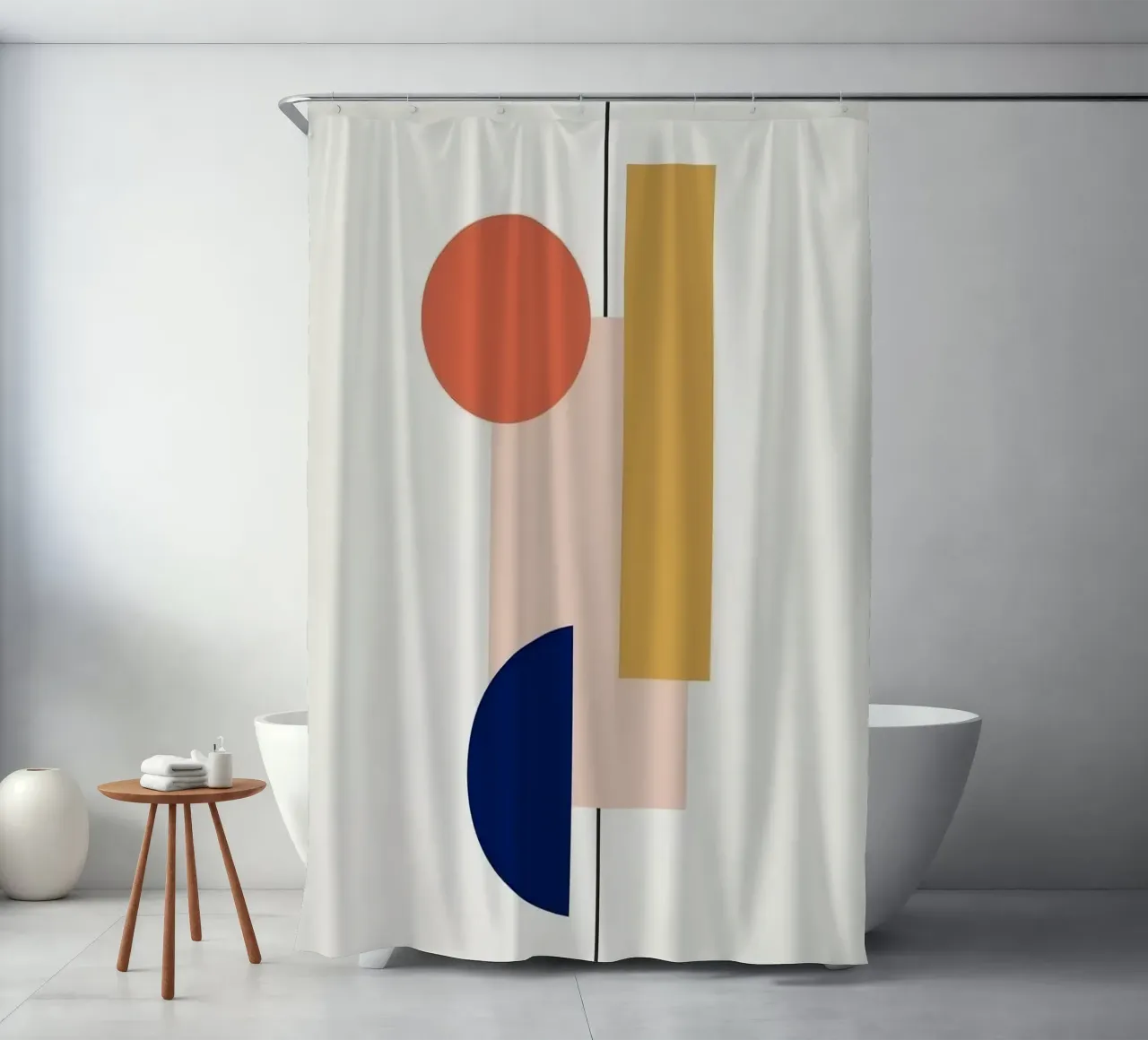 shape line in colorful tenda da doccia da comura