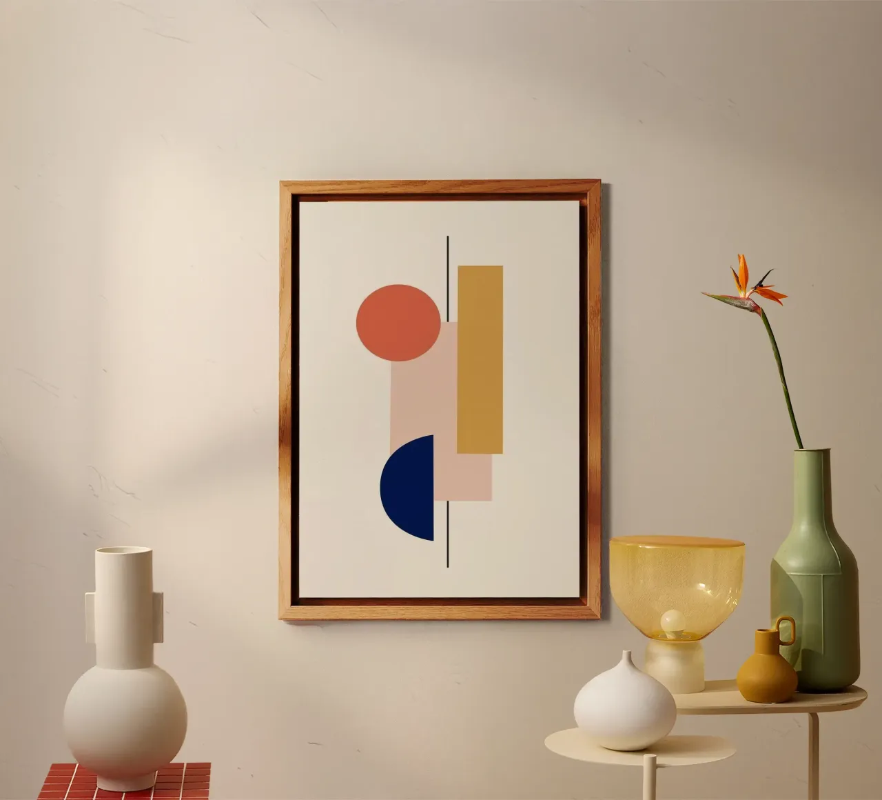 shape line in colorful alluminio dibond da comura