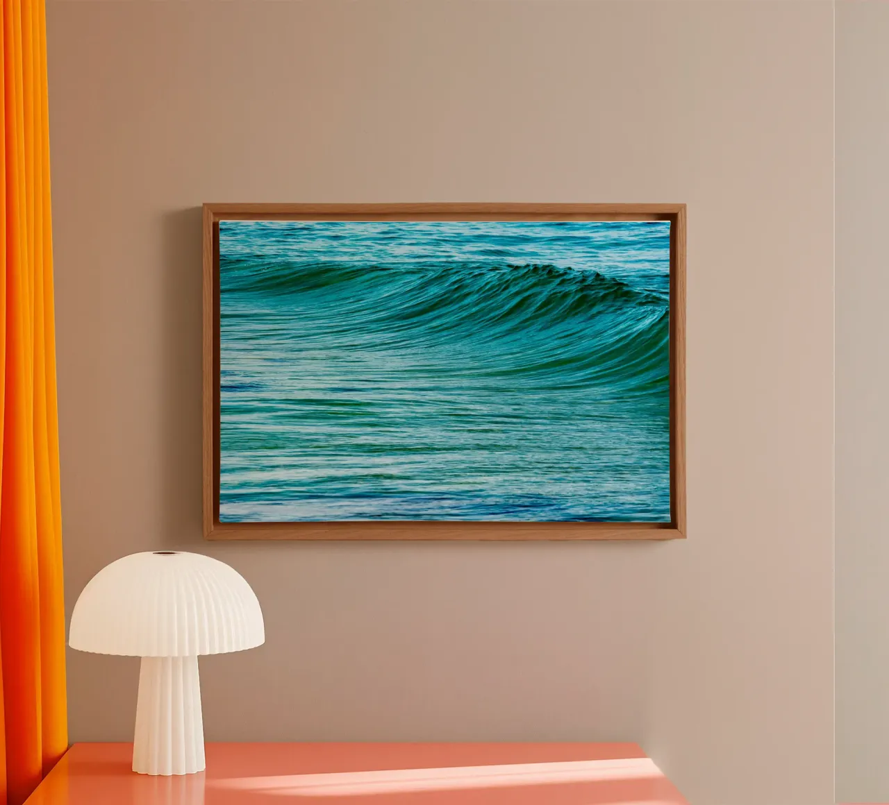 The Uniqueness of Waves XIV canvas by Tal Paz-Fridman