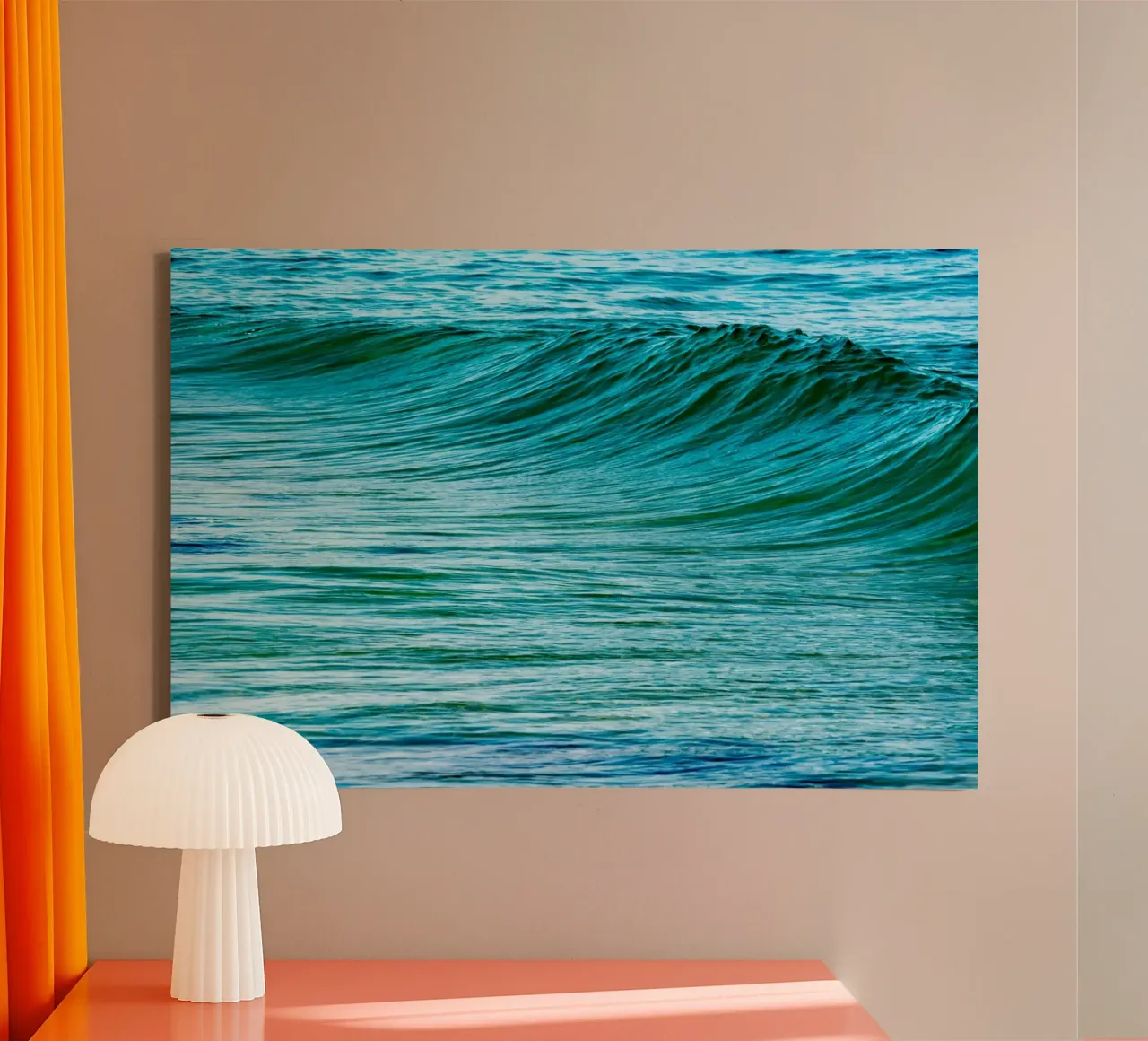 The Uniqueness of Waves XIV canvas by Tal Paz-Fridman