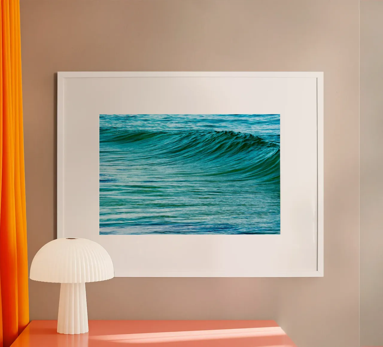 Die Einzigartigkeit der Wellen XIV Poster von Tal Paz-Fridman