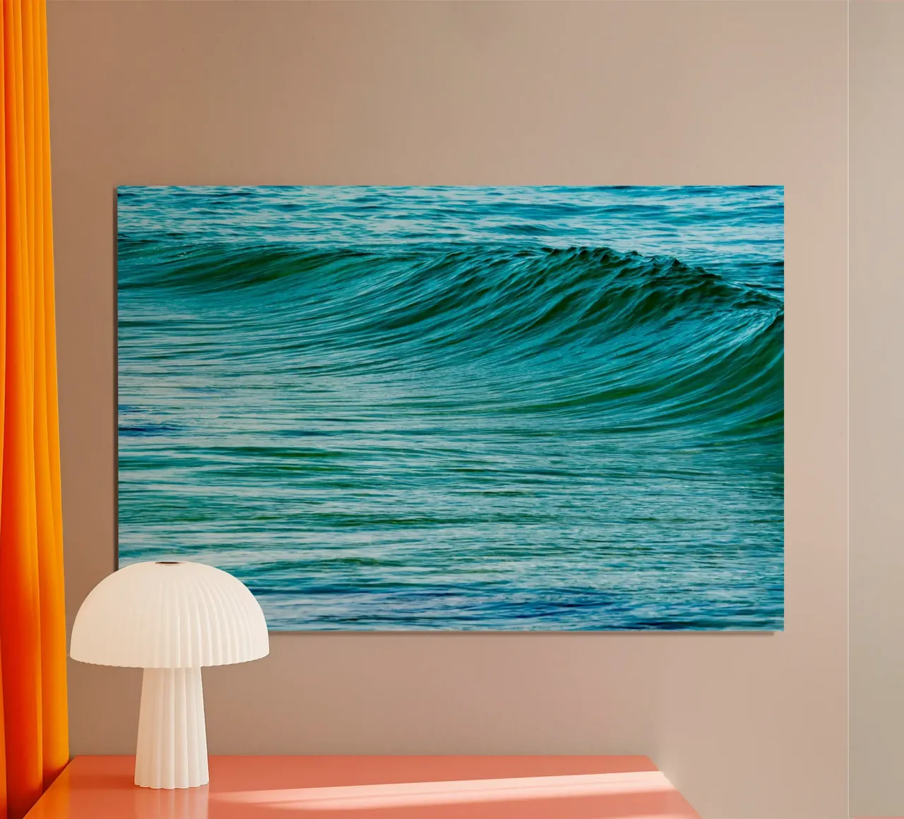 Die Einzigartigkeit der Wellen XIV Poster von Tal Paz-Fridman