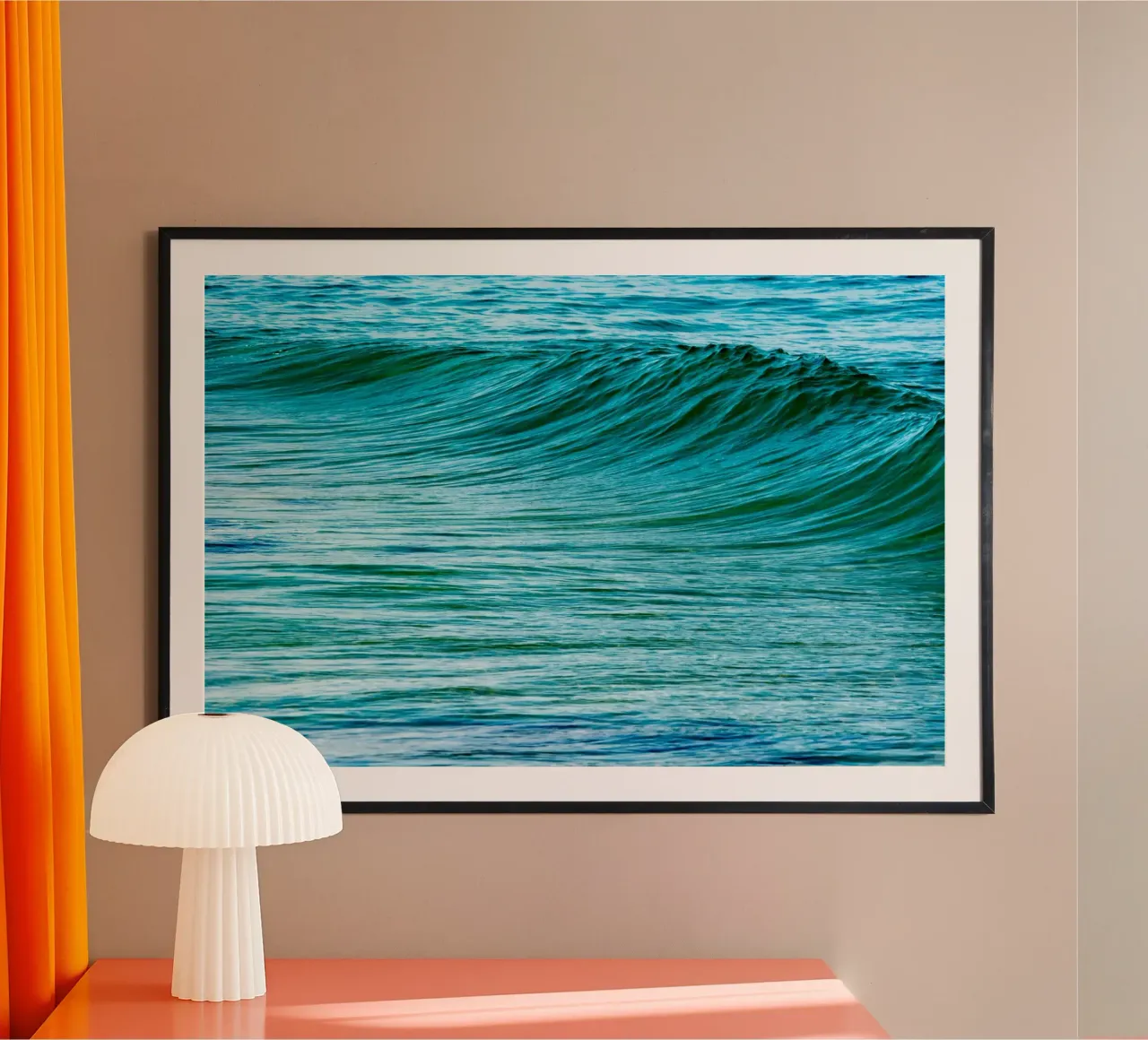 Die Einzigartigkeit der Wellen XIV Poster von Tal Paz-Fridman