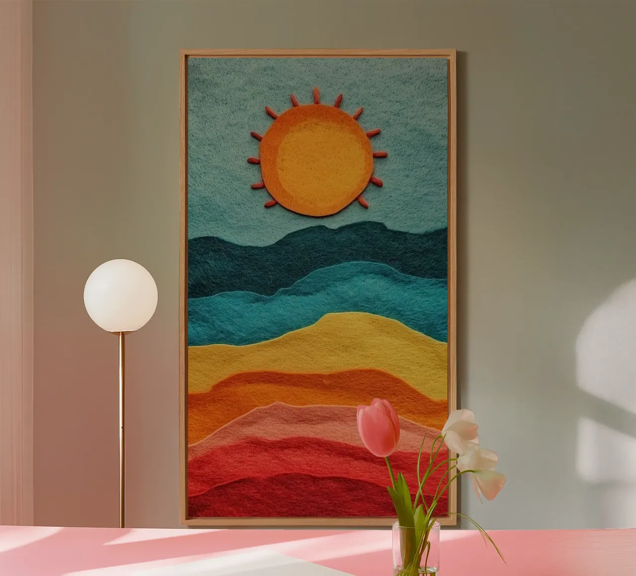 sun and color gradient pannello forex da comura