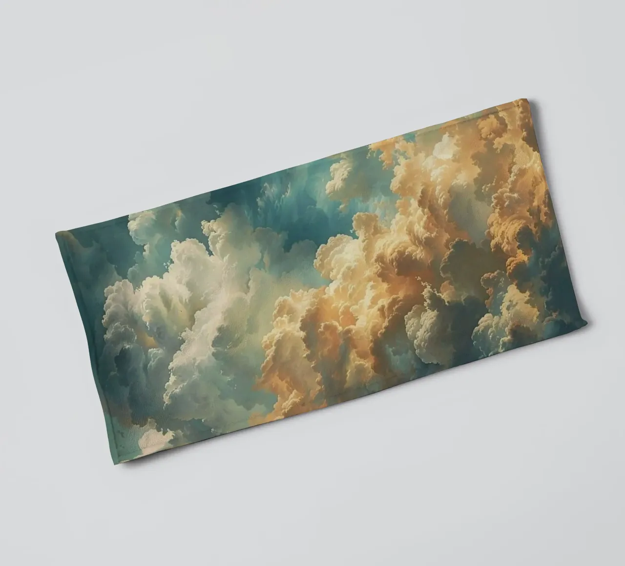 cloud gradient light asciugamano da bagno da comura