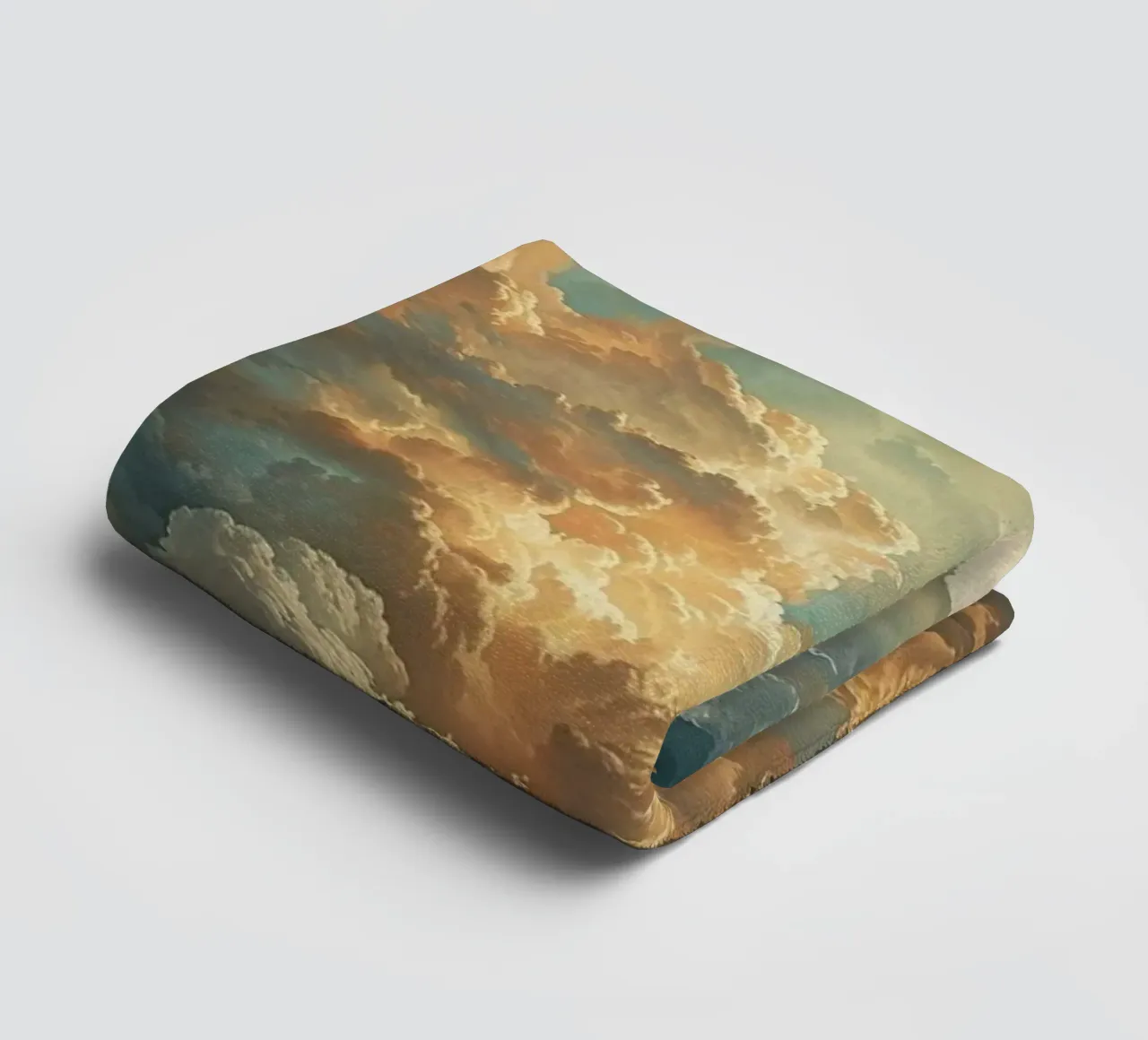 cloud gradient light asciugamano da bagno da comura