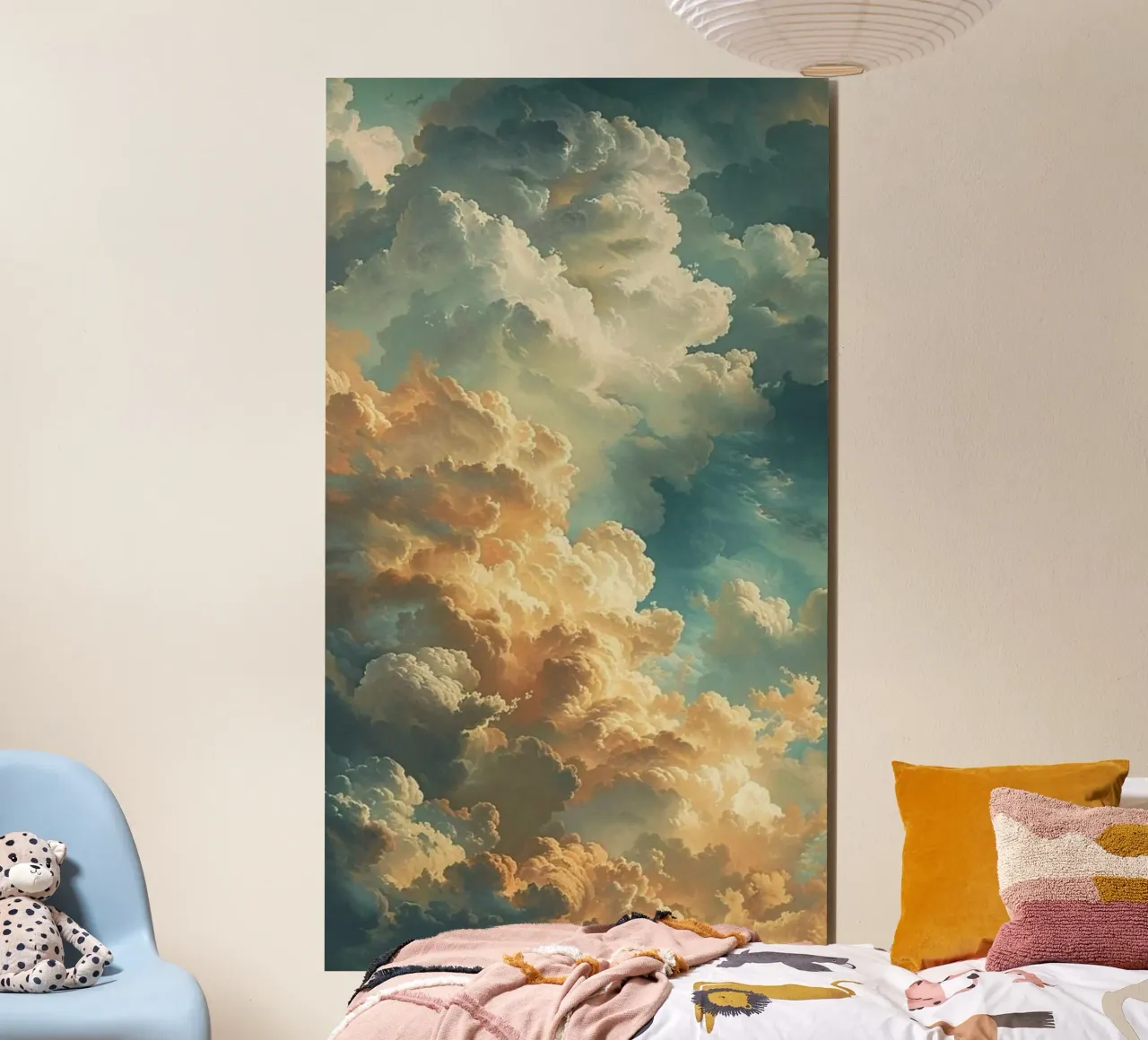 cloud gradient light alluminio dibond da comura