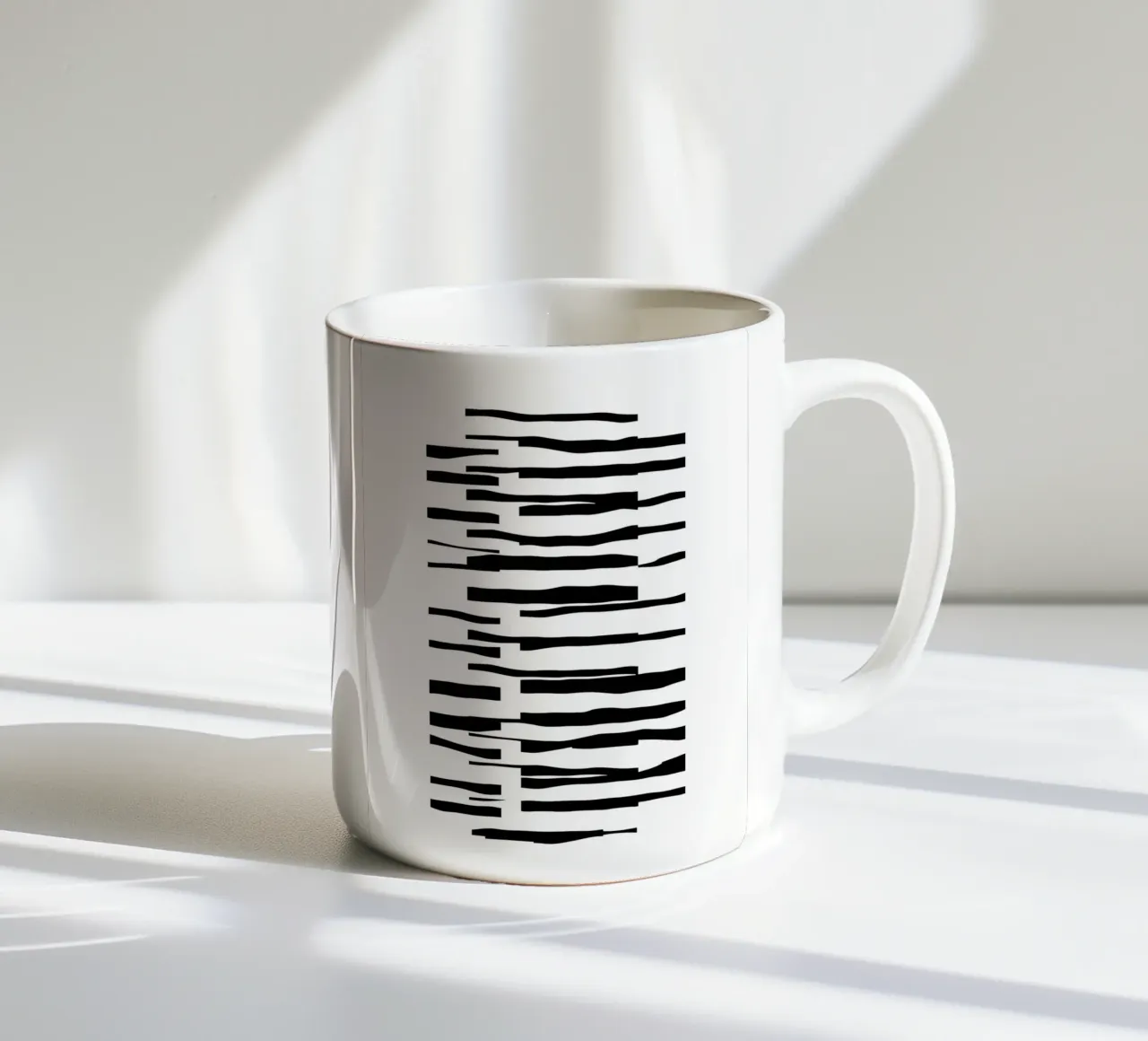 Organic 13 | Black & White tazza in ceramica da sabidussi