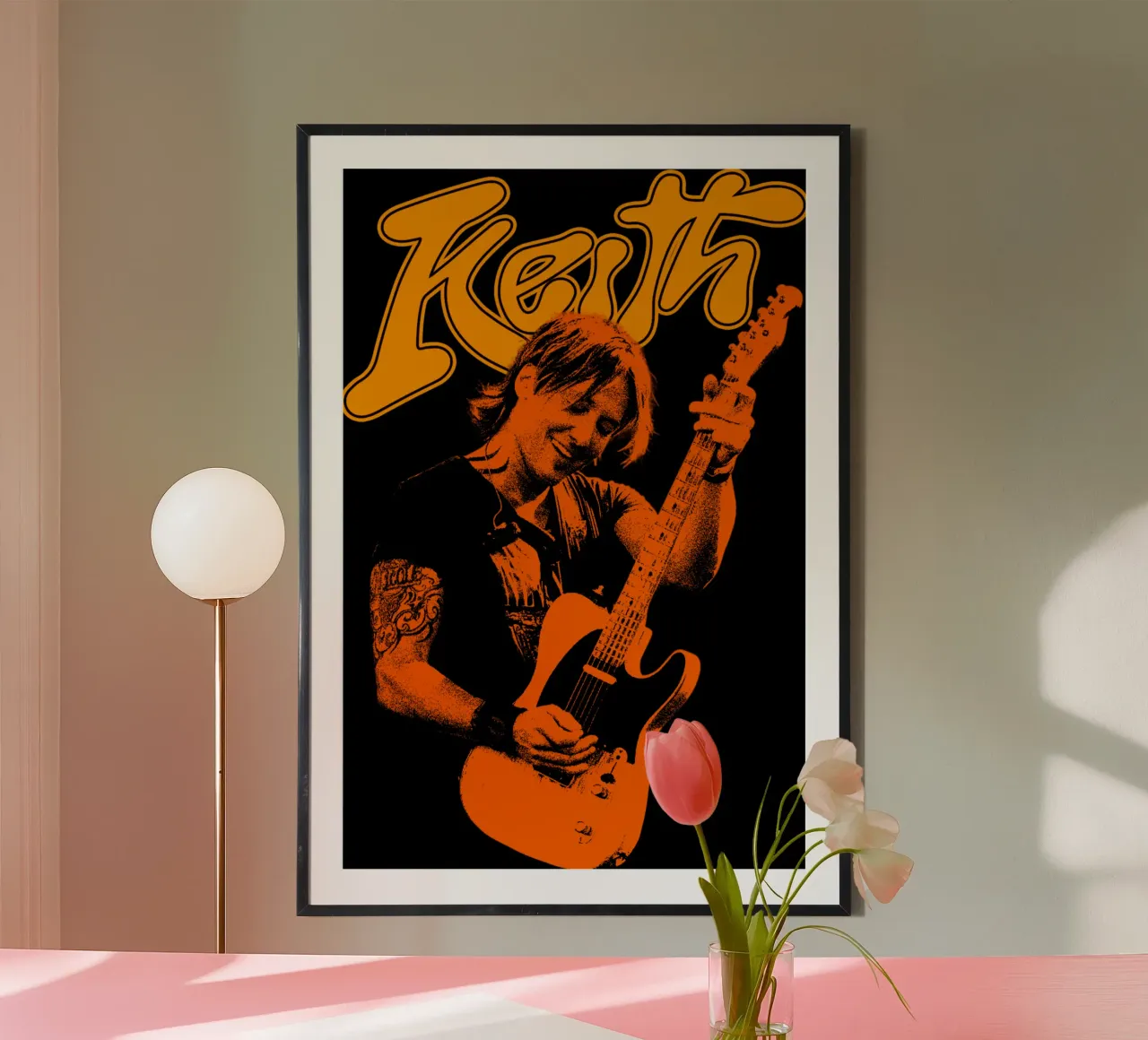 Keith Urban Rock Band poster da grass.studio_