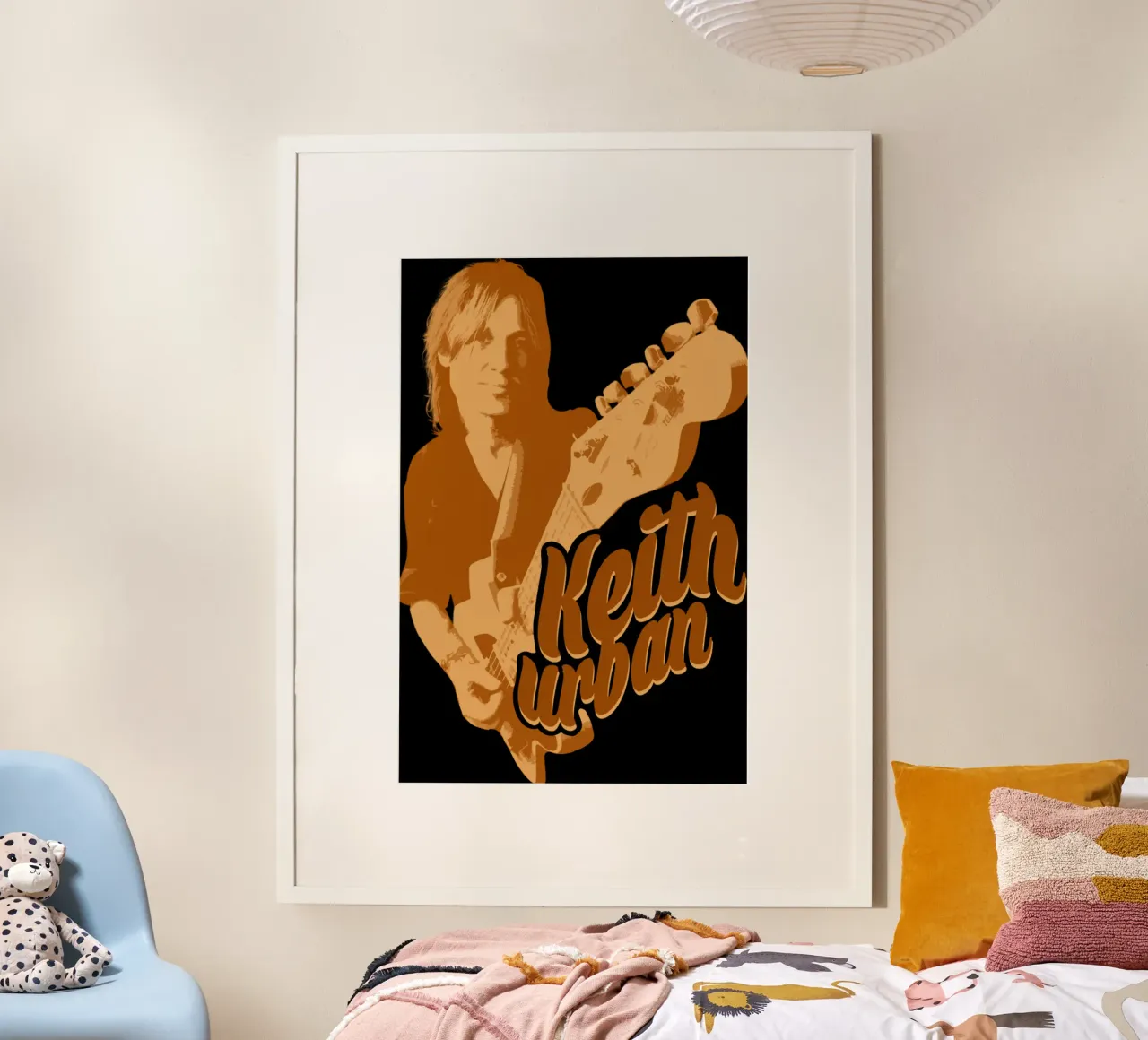 Keith Urban Paese Pop poster da grass.studio_