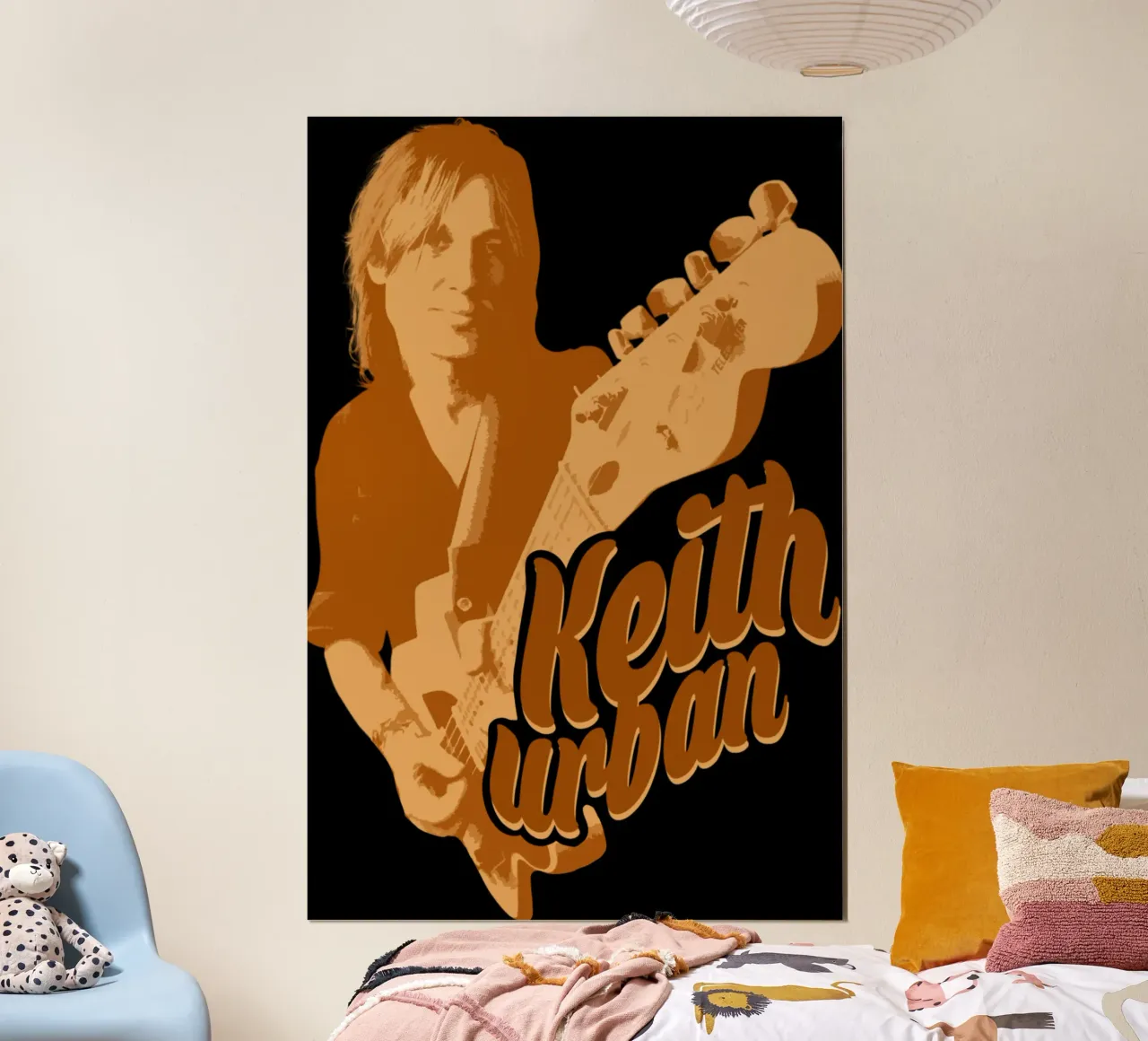 Keith Urban Paese Pop poster da grass.studio_