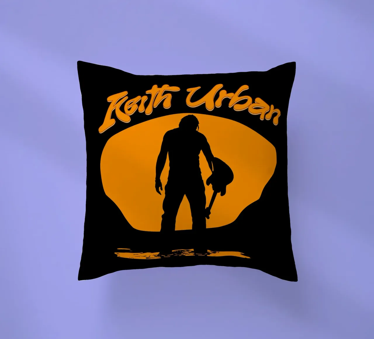 Pop in stile grunge - Keith Urban cuscino da grass.studio_