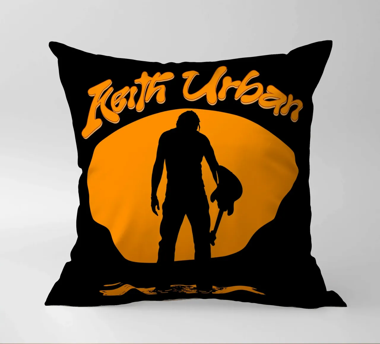 Pop in stile grunge - Keith Urban cuscino da grass.studio_