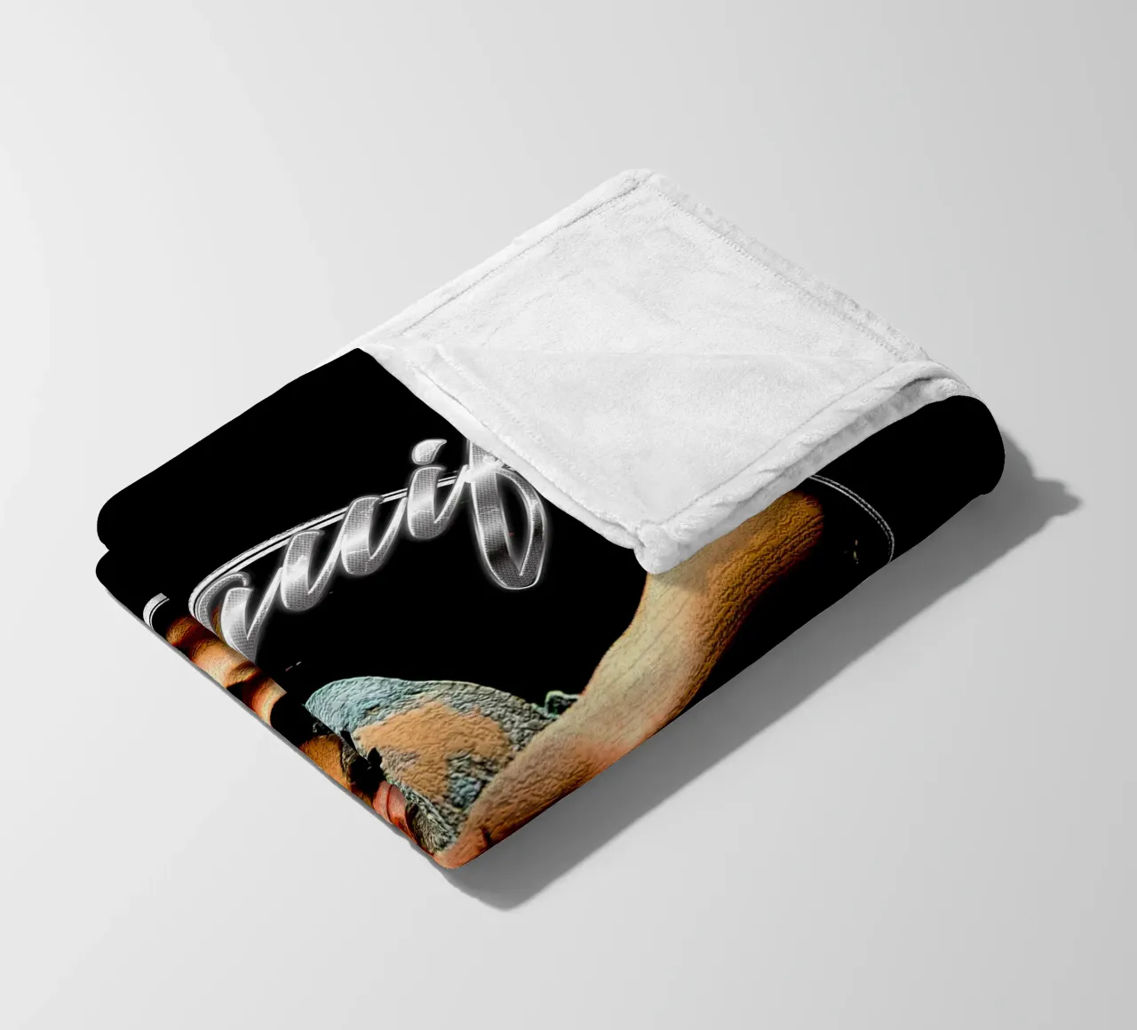 influenzato dal pop Laufey coperta in pile da igoshdesigns
