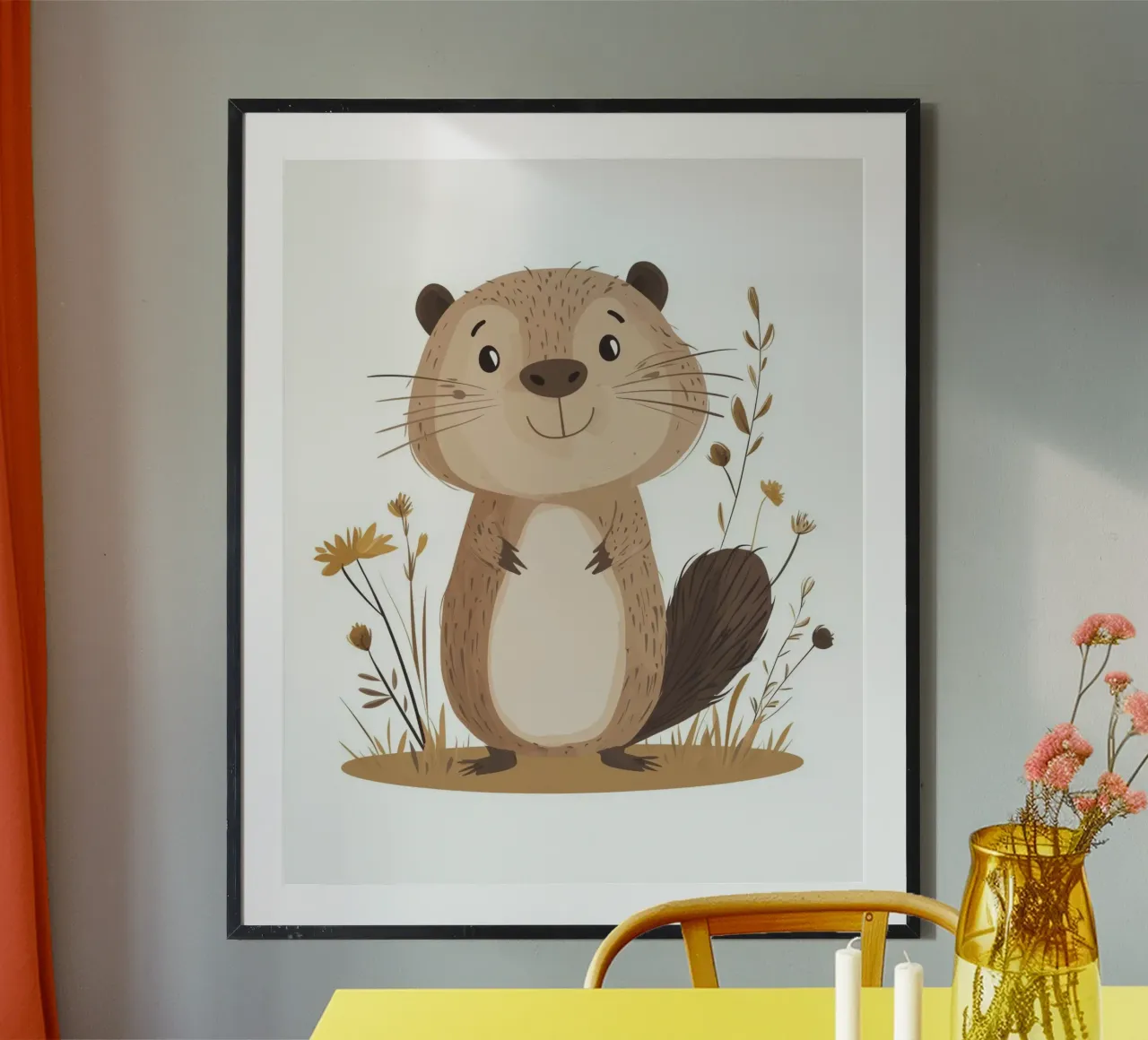 Castoro stravagante poster da Happy Littles