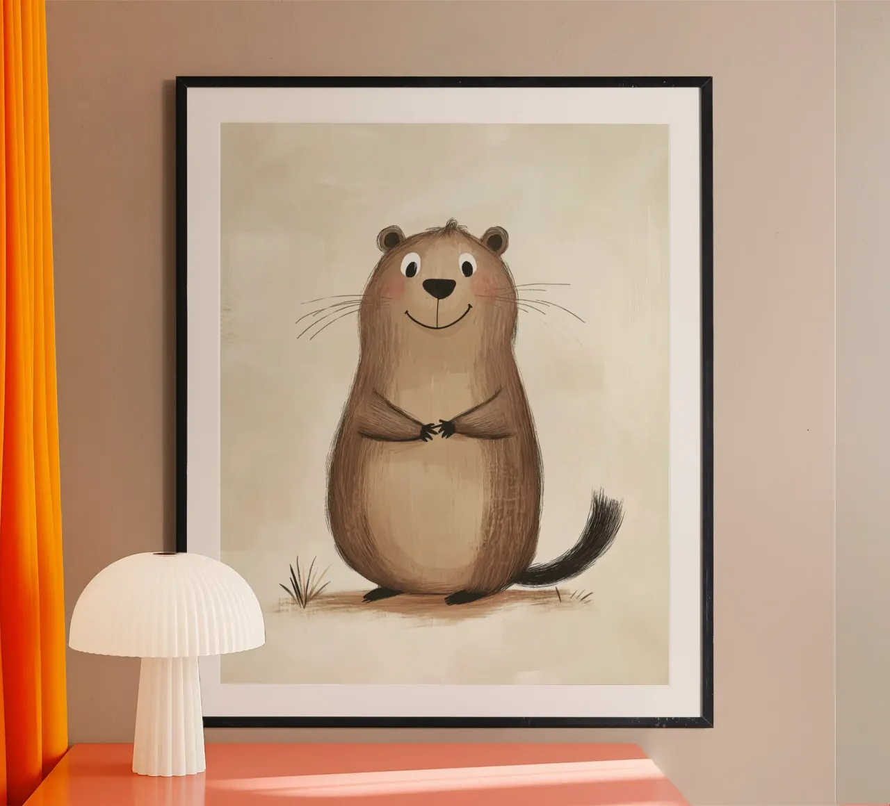 Castoro stravagante poster da Happy Littles